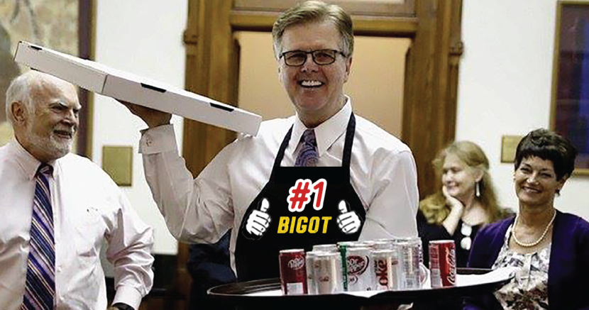 Dan Patrick Texas Senate Bathroom Bill Bigot