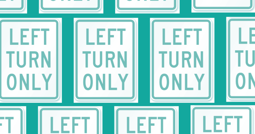 Left Turn Only