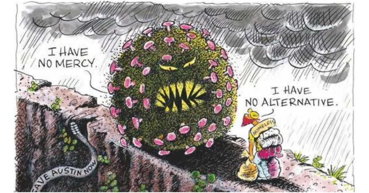 What does “shelter in place” mean for those without shelter? Progress