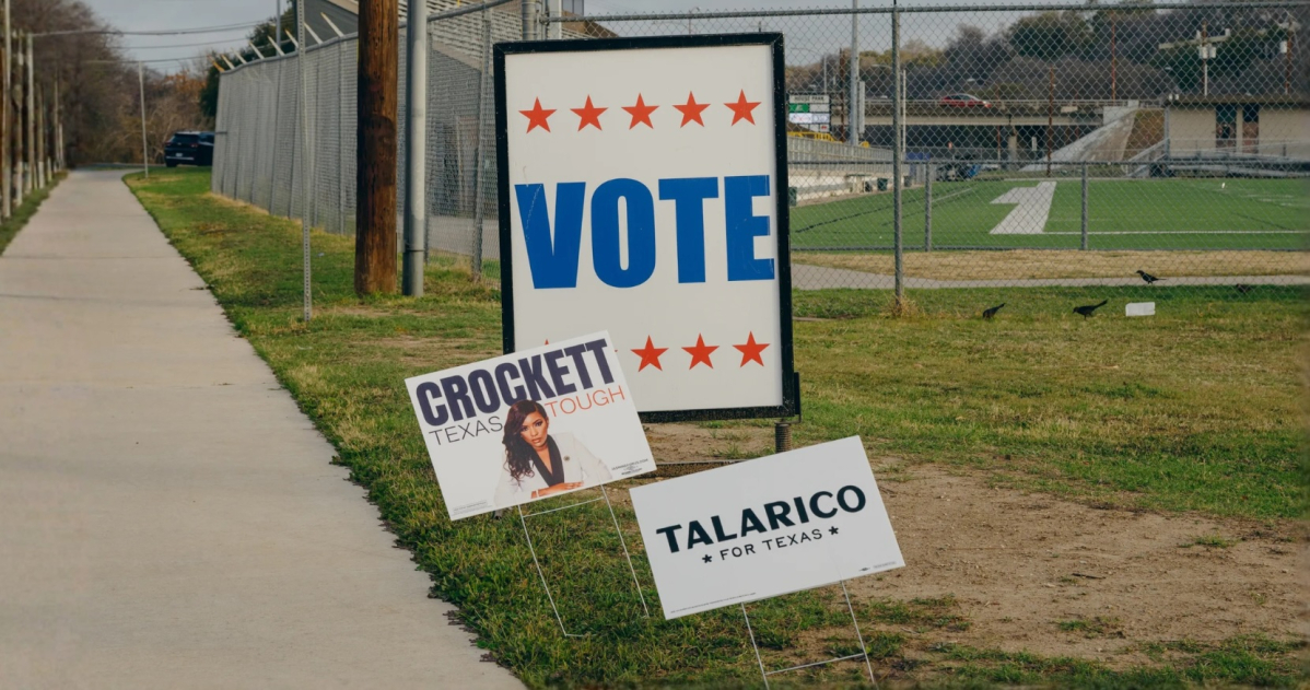 Vote sign