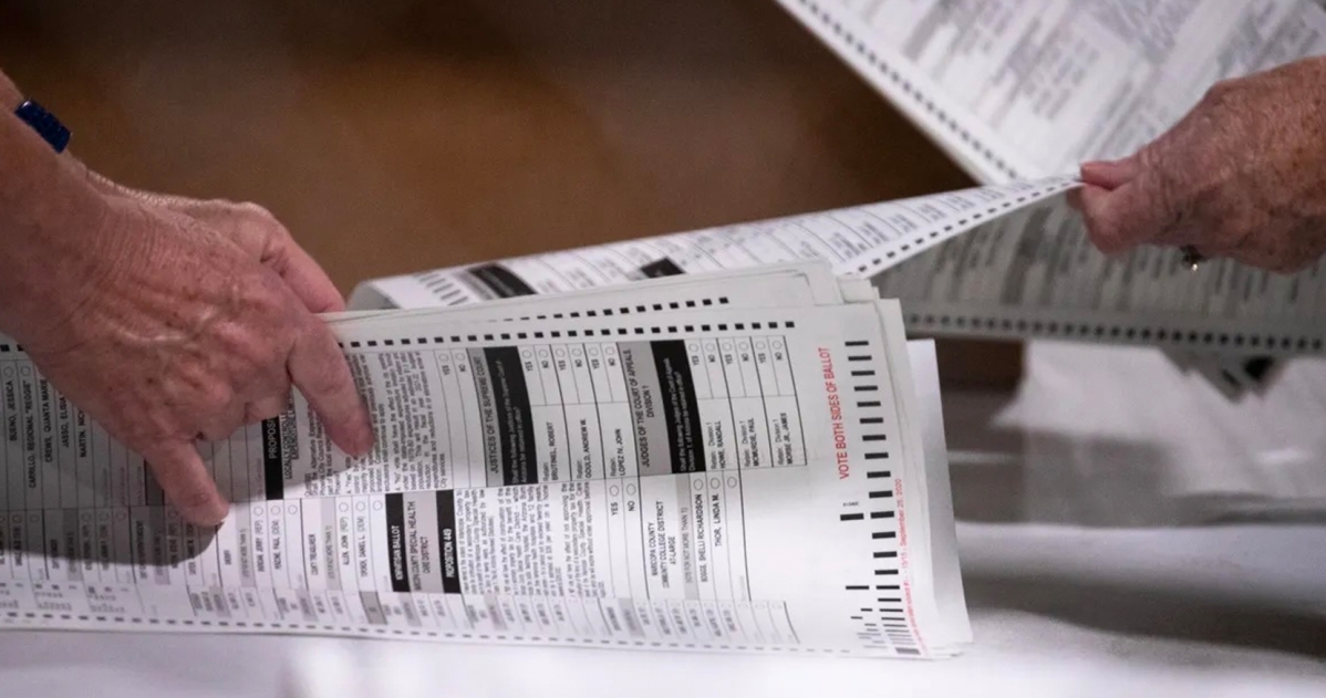 hand counting ballots