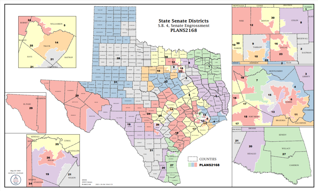 Redistricting Update: What do the new gerrymandered Texas maps look ...