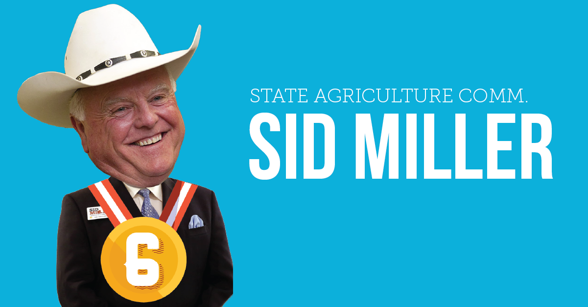 Sid Miller Worst Texans 2015