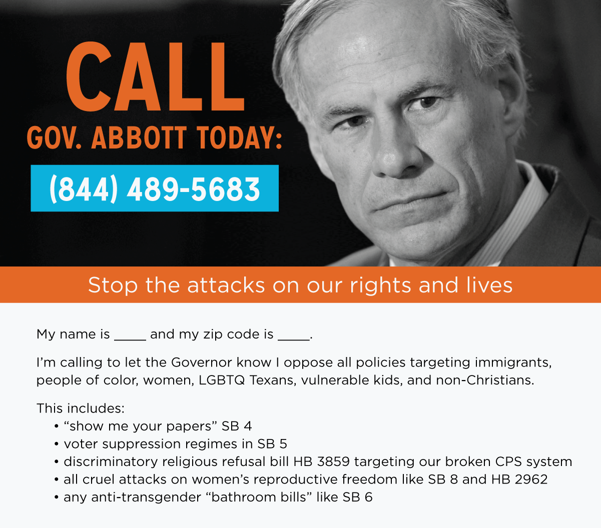 Greg Abbott Texas Legislative Session Call