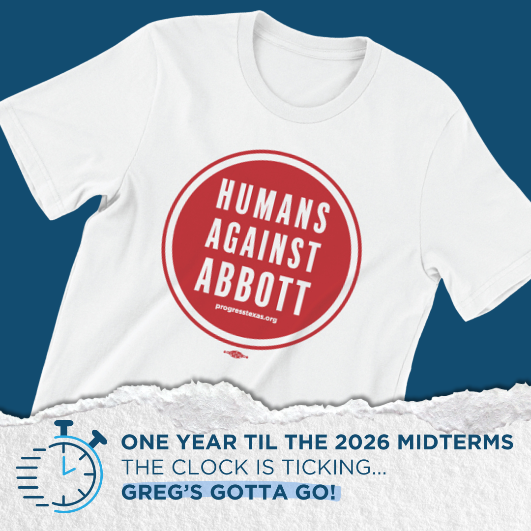 Humans Against Greg Abbott T-Shirt