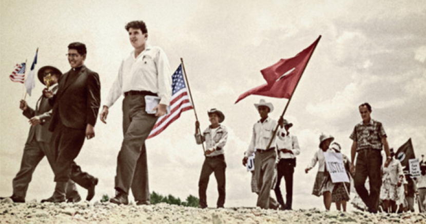 Texas advocates walking