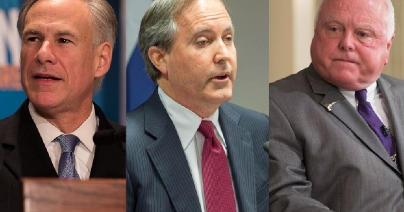 Greg Abbott, Ken Paxton, Sid Miller Greg Abbott, Ken Paxton, Sid Miller