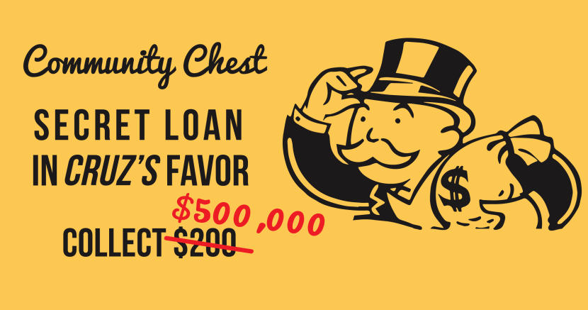 Ted Cruz Secret Wall St. Loan Ted Cruz Secret Wall St. Loan