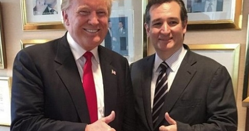 Ted Cruz and Donald Trump Ted Cruz and Donald Trump