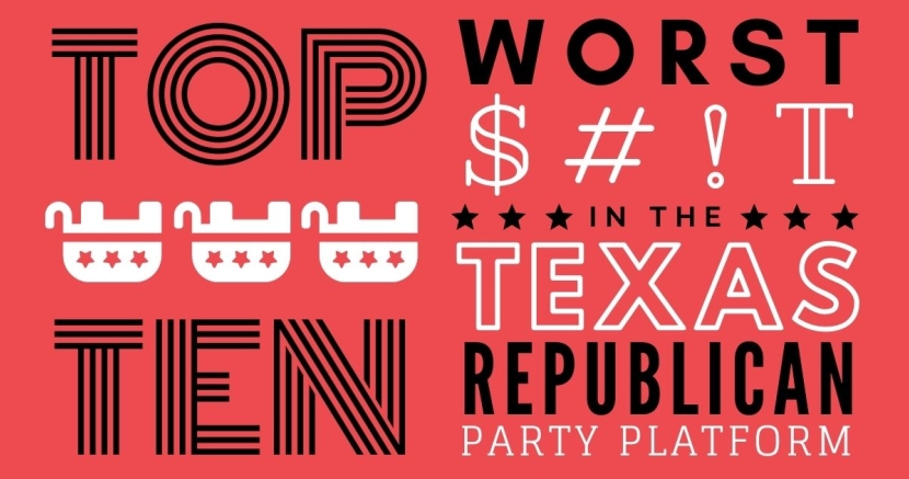 Texas Republican Party platform