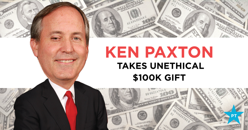 Ken Paxton $100,000