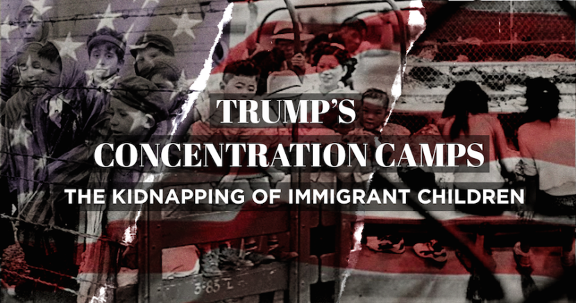 Image result for trump's immigrant children camps