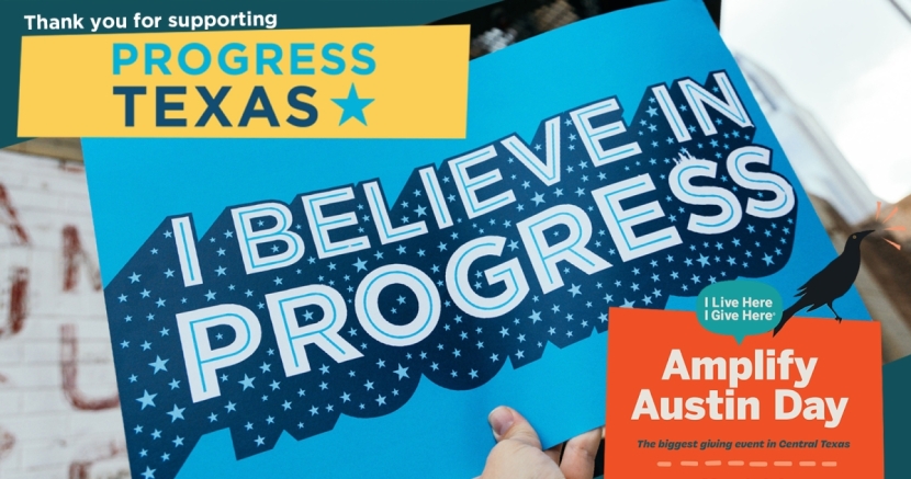 Thank you from Progress Texas