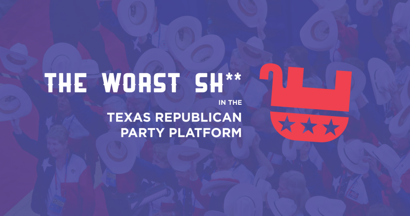 Texas Republican Party Platform Texas Republican Party Platform