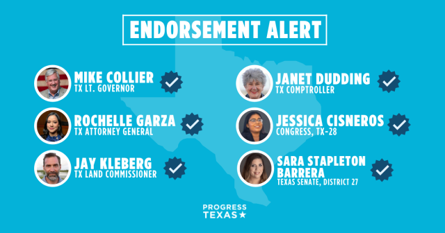 Image showing endorsed candidates