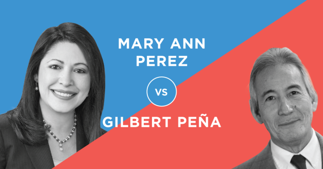 Houston State House District - Mary Ann Perez v Gilbert Pena